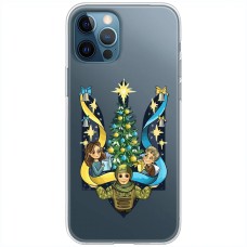 Чохол для iPhone 13 Pro Max MixCase Новий рік новорічний Герб