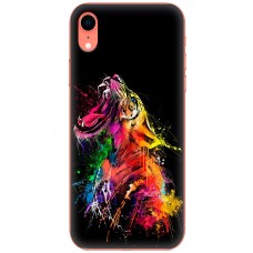 Чохол для iPhone Xr MixCase звірі яскравий тигр
