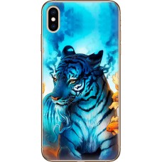 Чохол для iPhone X / Xs MixCase звірі білий тигр