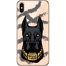Чохол для iPhone X / Xs MixCase звірі доберман