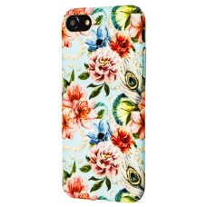 Чохол Relief для iPhone 7/8 Soft Touch рожевий