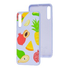Чохол для Samsung Galaxy A50 / A50s / A30s Wave Fancy summer fruits / light purple