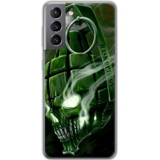 Чохол для Samsung Galaxy S21 (G991) MixCase патріотичні граната F1