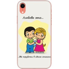 Чехол для iPhone Xr Mixcase для влюбленных 25