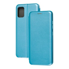 Чохол книжка Premium для Samsung Galaxy A51 (A515) блакитний
