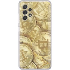 Чохол для Samsung Galaxy A13 (A135) MixCase гроші биткоин