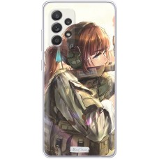 Чохол з аніме для Samsung Galaxy A13 (A135) Mixcase дівчинка аніме дівчинка воїн