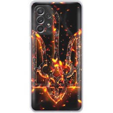Чохол для Samsung Galaxy A13 (A135) MixCase патріотичні розпечений герб