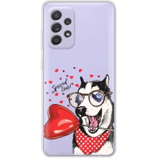 Чохол для Samsung Galaxy A13 (A135) MixCase день закоханих закоханий собака