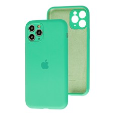 Чохол для iPhone 11 Pro Max Silicone Slim Full camera spearmint