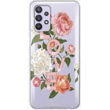 Чохол із стразами Samsung A325 Galaxy A32 Love
