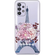 Чохол із стразами Samsung A325 Galaxy A32 Eiffel Tower