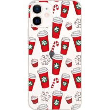 Чохол для iPhone 12 mini MixCase Новий рік зимова кава
