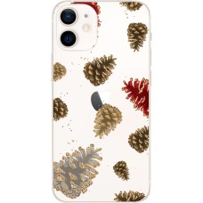 Чохол для iPhone 12 mini MixCase Новий рік ялинові шишки