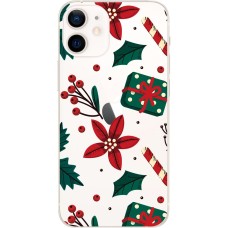 Чохол для iPhone 12 mini MixCase Новий рік патерн омела