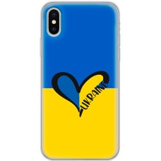 Чохол для iPhone X / Xs MixCase патріотичні Ukraine