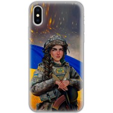 Чохол для iPhone X / Xs Патріотичні вояки