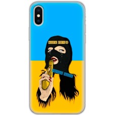 Чохол для iPhone X / Xs MixCase патріотичні Слава Україні