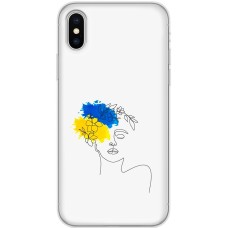 Чохол для iPhone X / Xs MixCase патріотичні Україна