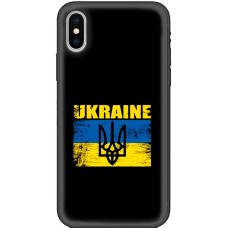 Чохол для iPhone X / Xs MixCase патріотичні Ukraine