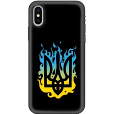 Чохол для iPhone X / Xs MixCase патріотичні візерунок із гербом