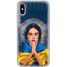 Чохол для iPhone X / Xs Патріотичні військовий молитва MixCase