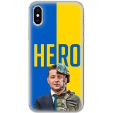 Чохол для iPhone X / Xs Патріотичні військовий герой MixCase