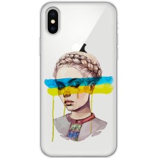 Чохол для iPhone X / Xs MixCase патріотичні плач України