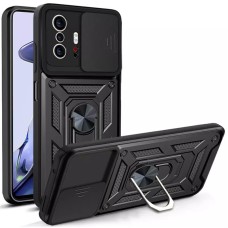 Чохол для Xiaomi 11T Serge Ring Armor ударостійкий чорний