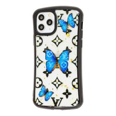 Чохол для iPhone 11 Pro Max Glue shining метелик
