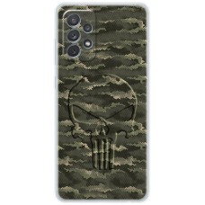 Чохол для Samsung Galaxy A13 (A135) MixCase патротичні scull green