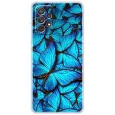 Чохол для Samsung Galaxy A13 (A135) MixCase метелики сині