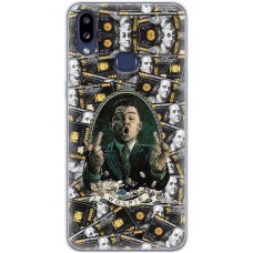 Чохол для Samsung Galaxy A10s (A107) MixCase лого wolfie