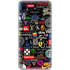 Чохол для Samsung Galaxy A10s (A107) MixCase лого logos mix