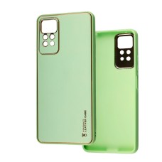 Чохол для Xiaomi Redmi Note 12 Pro 4G Leather Xshield pistachio