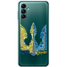 Чохол для Samsung Galaxy A04S (A047) MixCase патріотичні герб візерунок