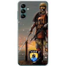 Чохол для Samsung Galaxy A04S (A047) MixCase патріотичні самурай