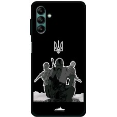 Чохол для Samsung Galaxy A04S (A047) MixCase патріотичні козак з автоматом