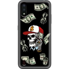 Чохол для Samsung Galaxy A01 (A015) MixCase гроші череп