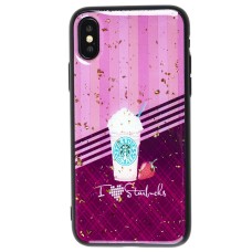 Чохол Confetti для iPhone X / Xs fashion my style starbucks