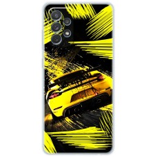 Чохол для Samsung Galaxy A13 (A135) MixCase машини жовта машина