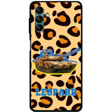 Чохол для Samsung Galaxy A04S (A047) MixCase техніка масть Leopard