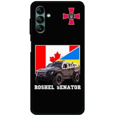 Чохол для Samsung Galaxy A04S (A047) MixCase техніка Roshel senator