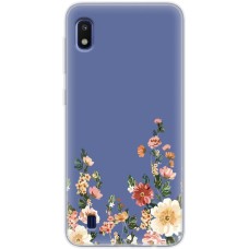 Чохол для Samsung Galaxy A10 (A105) Mixcase квіти квіточки