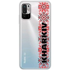 Чохол для Xiaomi Redmi Note 10 5G / Poco M3 Pro MixCase патріотичні KHARKIV