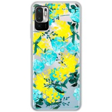 Чохол для Xiaomi Redmi Note 10 5G / Poco M3 Pro MixCase патріотичні жовто-блакитні кв