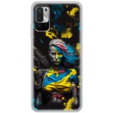 Чохол для Xiaomi Redmi Note 10 5G / Poco M3 Pro MixCase патріотичні Нездоланна Україн