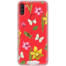 Чохол для Samsung Galaxy A11 / M11 Mixcase весняні квіти 2