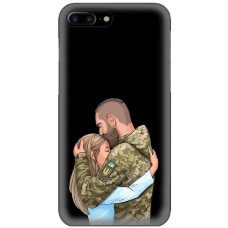 Чохол для iPhone 7 Plus / 8 Plus MixCase патріотичні чоловік та жінка