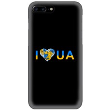 Чохол для iPhone 7 Plus / 8 Plus MixCase патріотичні I love UA